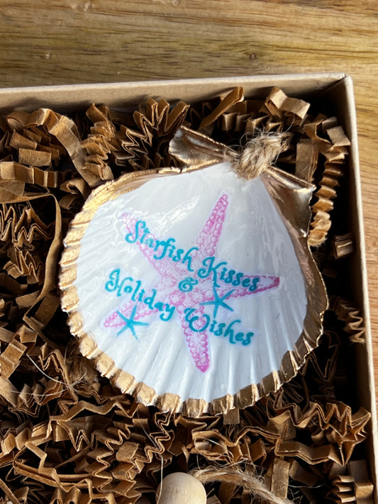 Starfish Wishes Christmas Ornaments