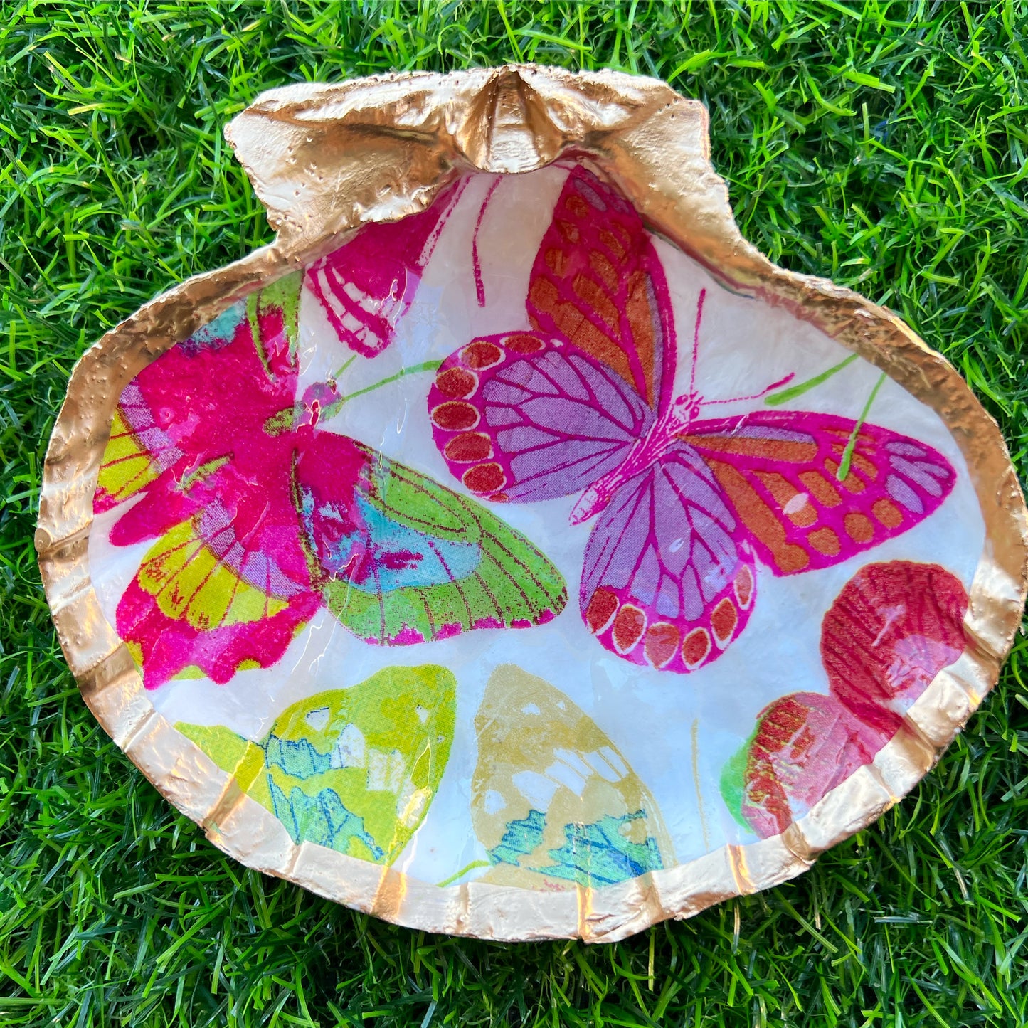 Bright Butterfly Trinket Dish