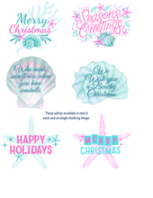 Load image into Gallery viewer, Starfish Wishes Christmas Ornaments