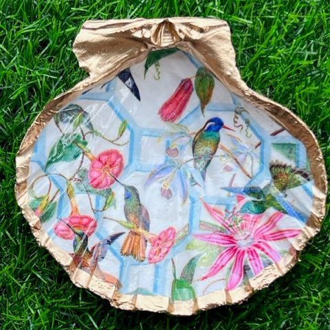 Humming Birds Trinket Shell