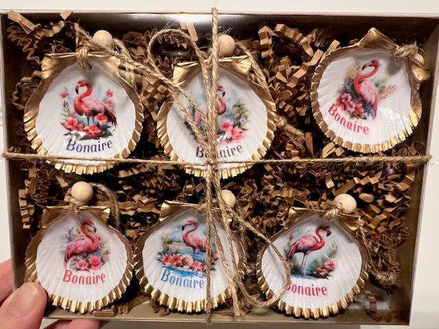 Flamingo Watercolor Mini 6 Pack