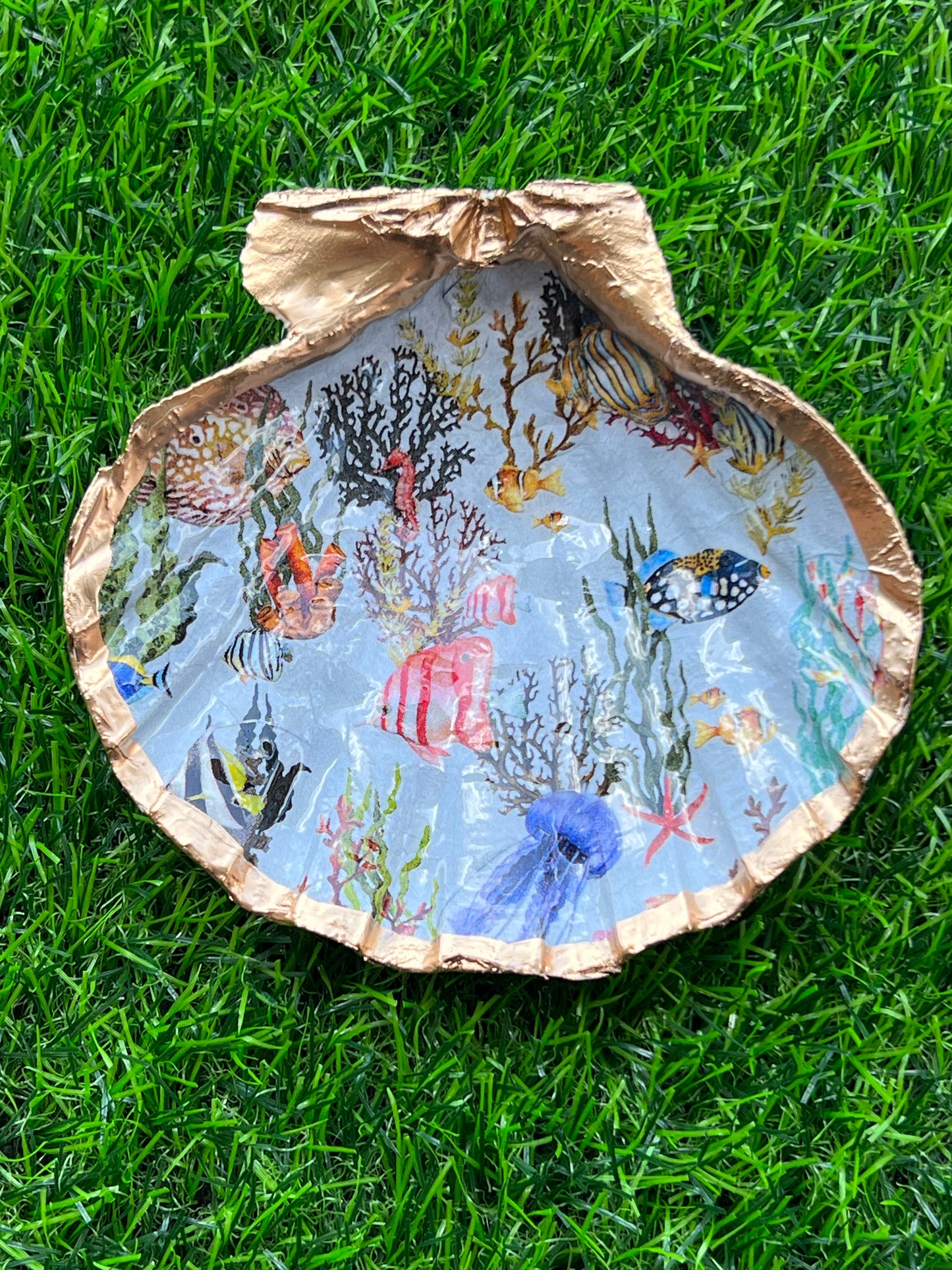 Deep Blue Sea Trinket Shell