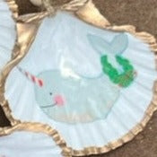 Load image into Gallery viewer, Mermaid Cat & Narwal Shells
