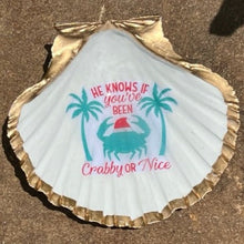 Load image into Gallery viewer, Love, Santa Hanging Shells