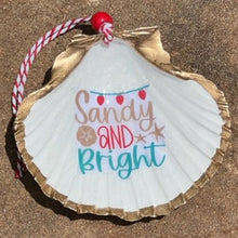 Load image into Gallery viewer, Love, Santa Hanging Shells