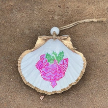 Load image into Gallery viewer, Pink and Green Kind of Christmas Shells