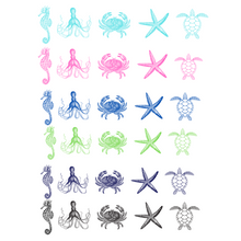 Load image into Gallery viewer, Sea Creature Hanging Shells