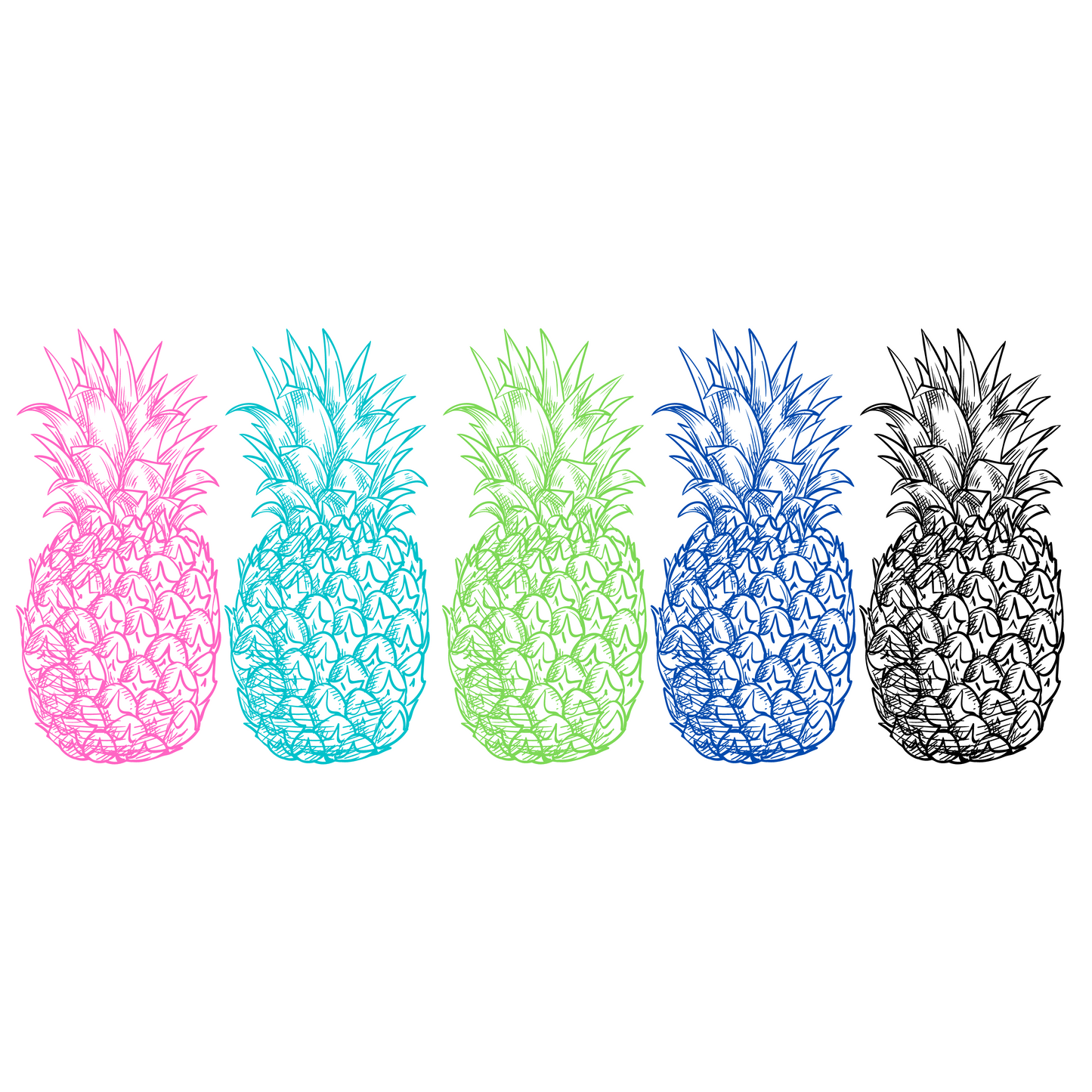 Pineapple Trinket Shell Large