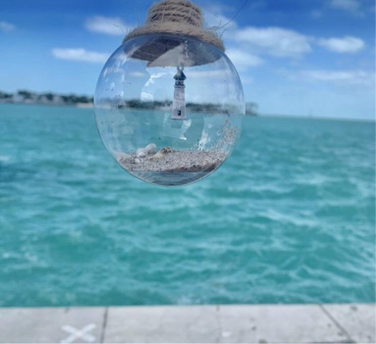 Key West Lighthouse Sandy Ball