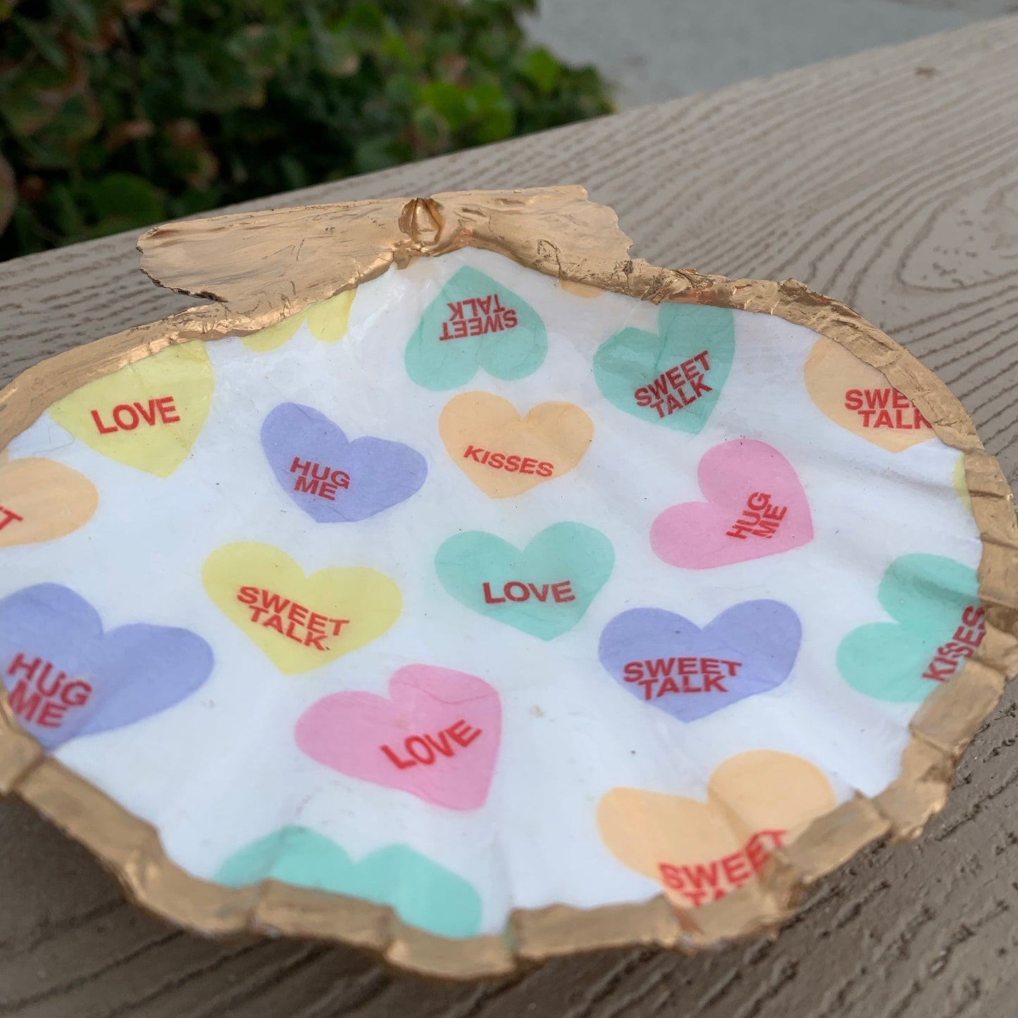 Candy Hearts Trinket Shells