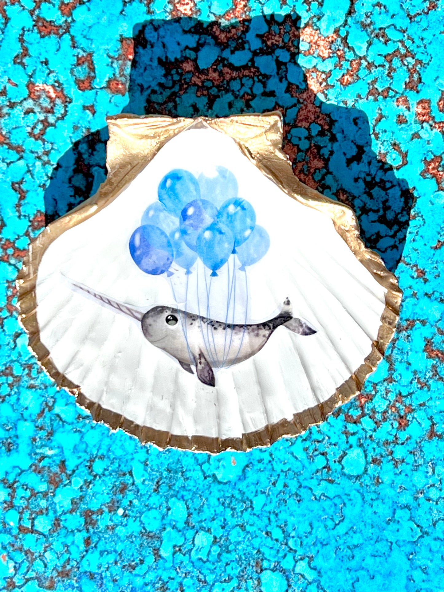 Narwhal Trinket Shell
