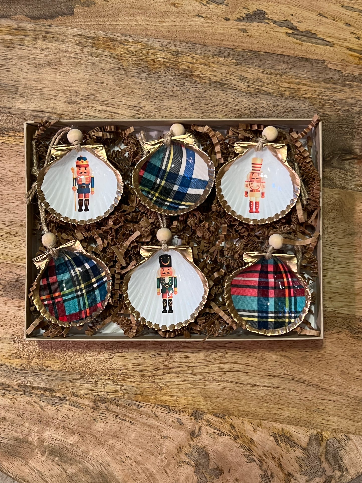 Nutcracker Tartan Mini 6 Pack