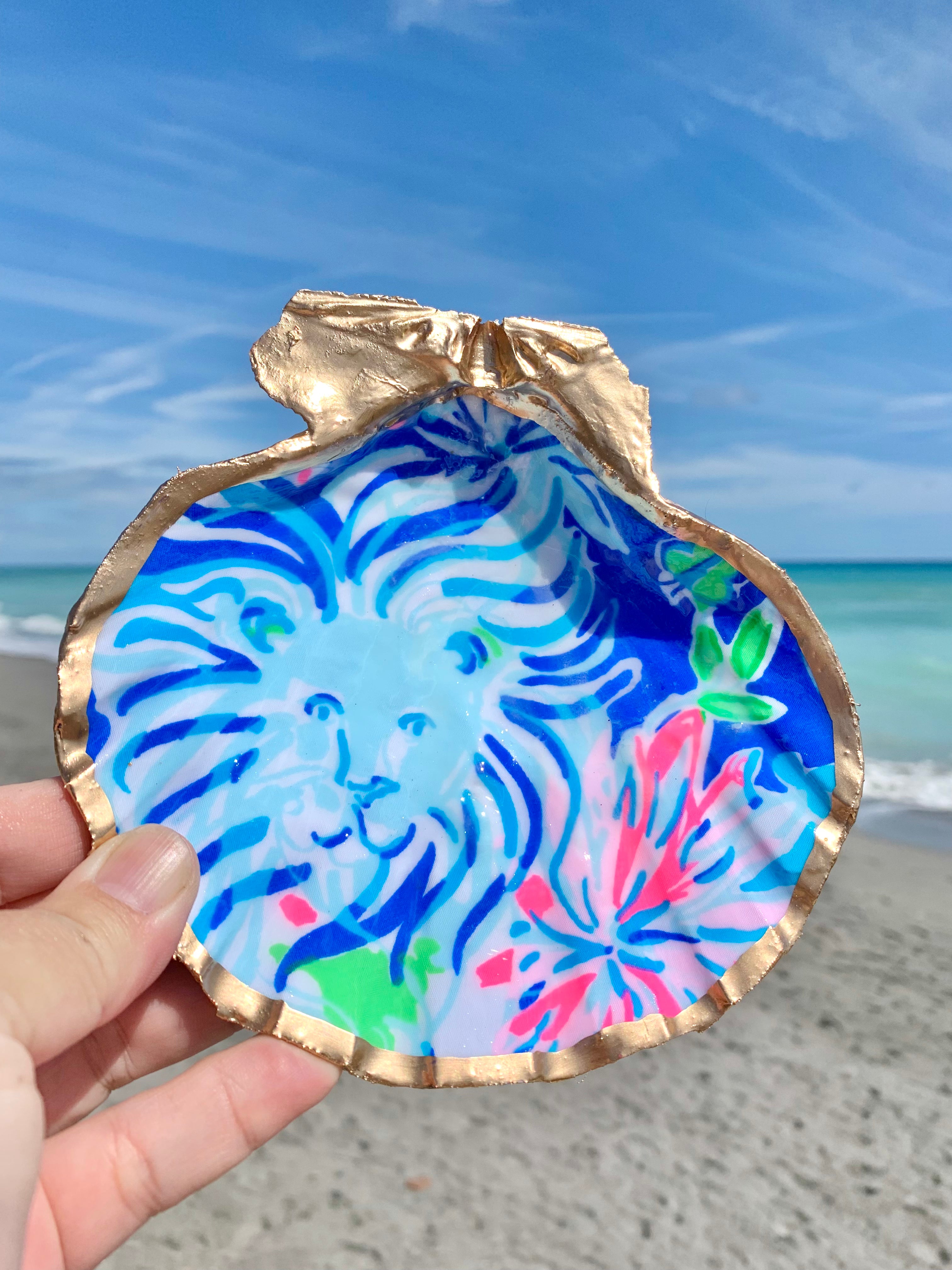 Palm Beach Shell Decor | Preppy Coastal Designs – DogFish Design 13