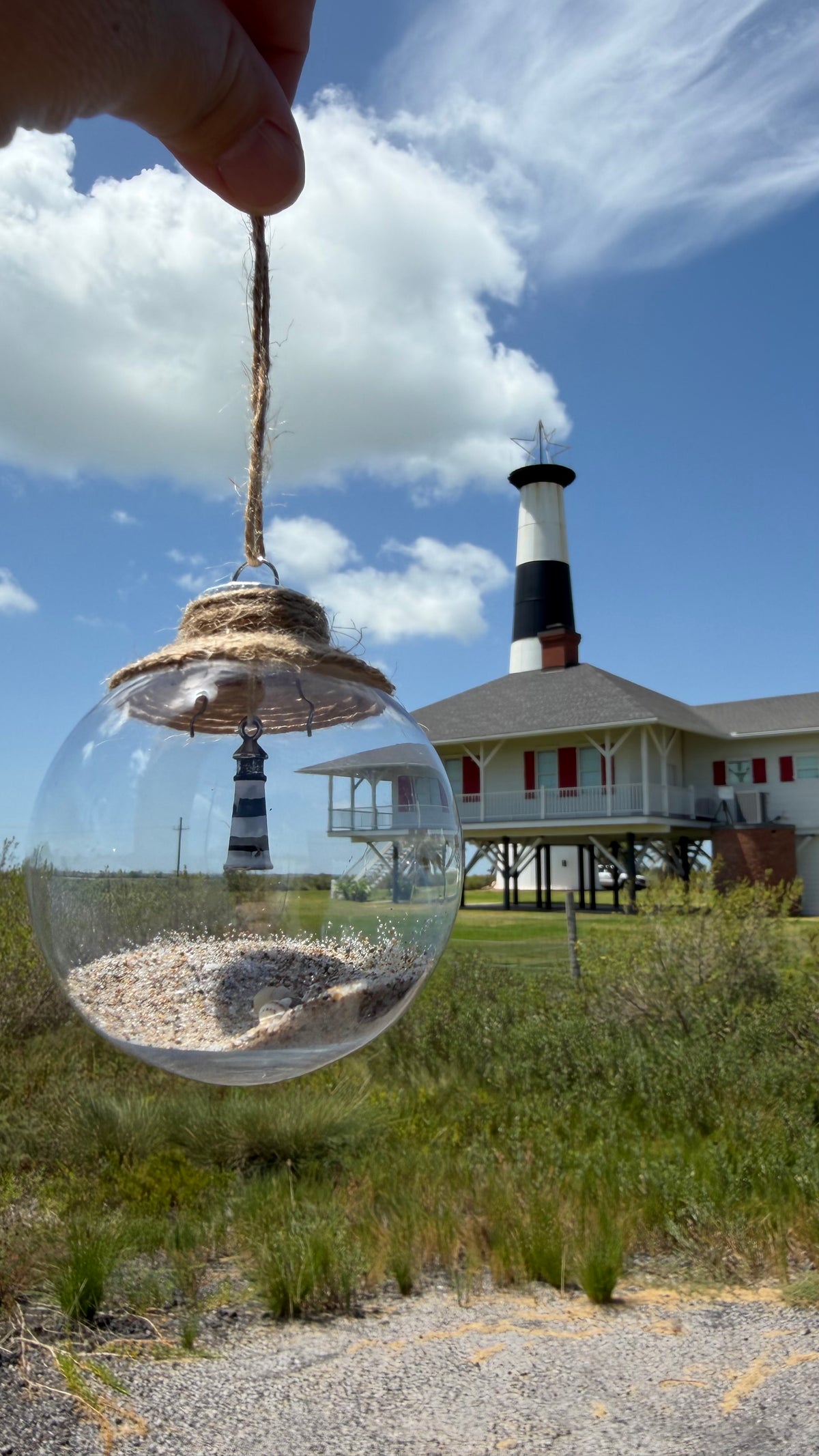 Bolivar Point Lighthouse Sandy Ball