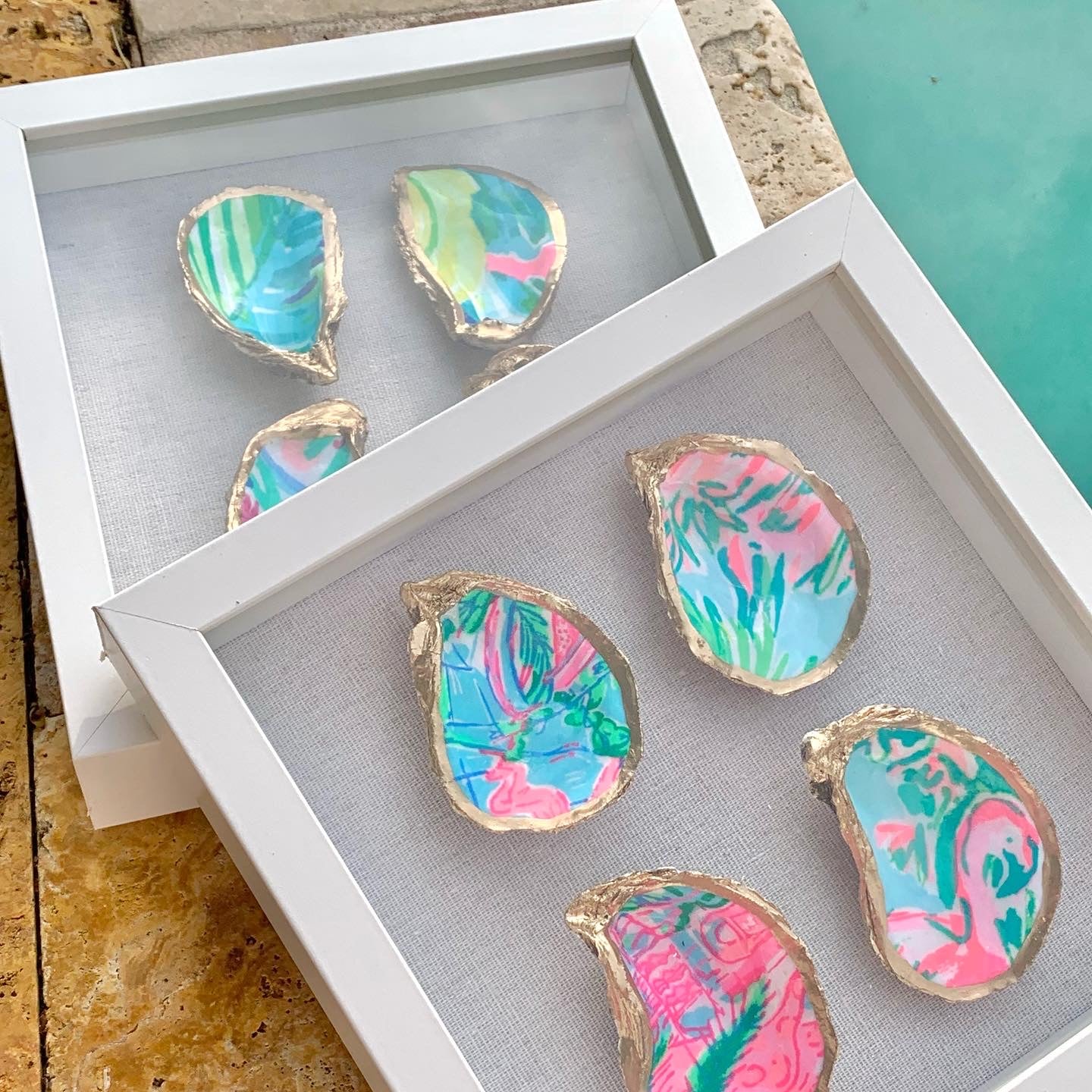 Palm Beach Shadow Boxes