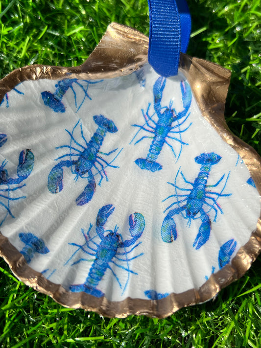 Blue Lobster Shell