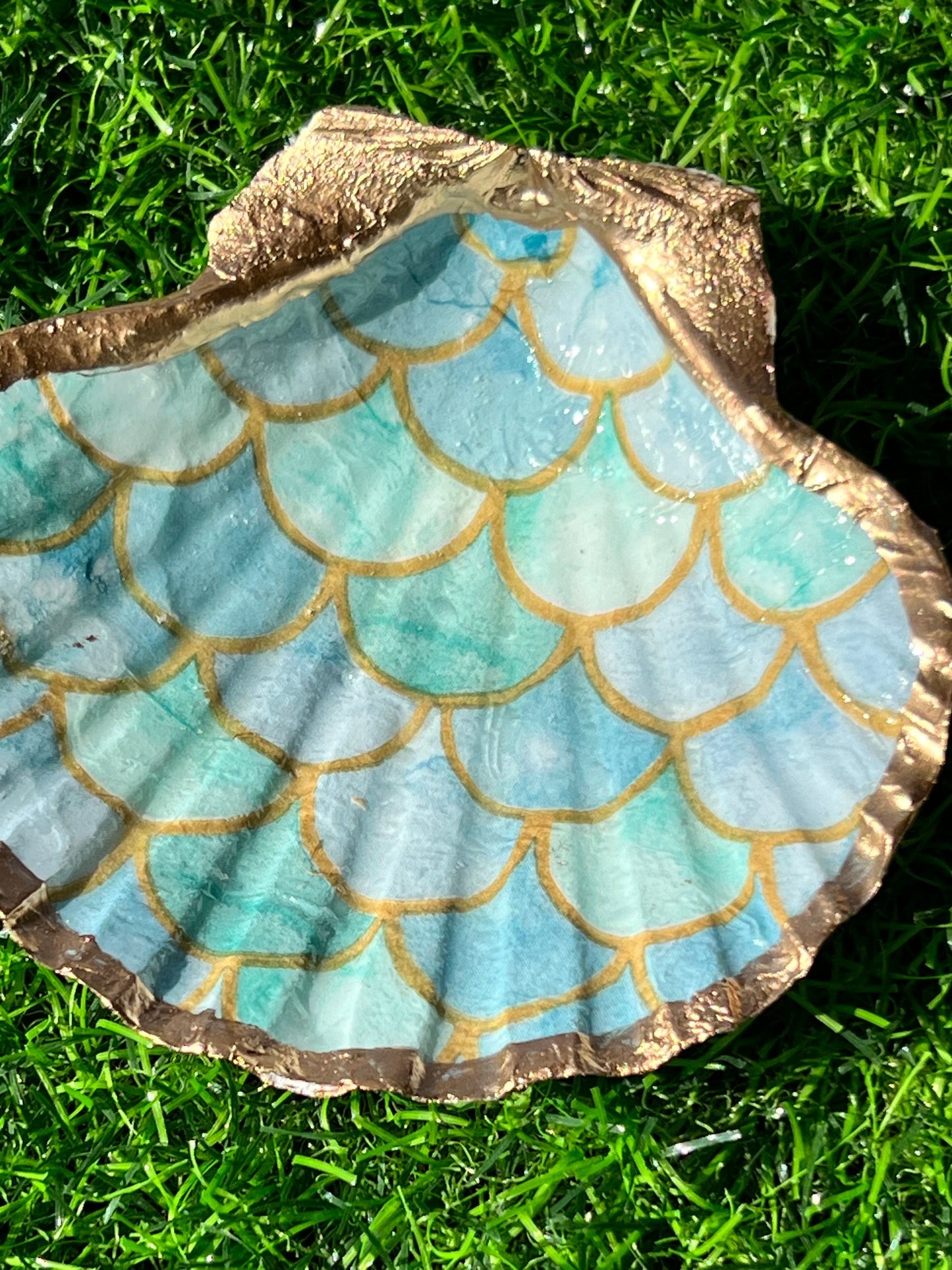 Mermaid Scale Trinket Shell