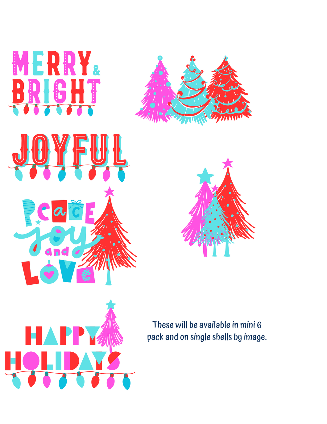Merry & Bright Ornaments