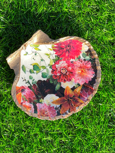 Country Bouquet Trinket Shell