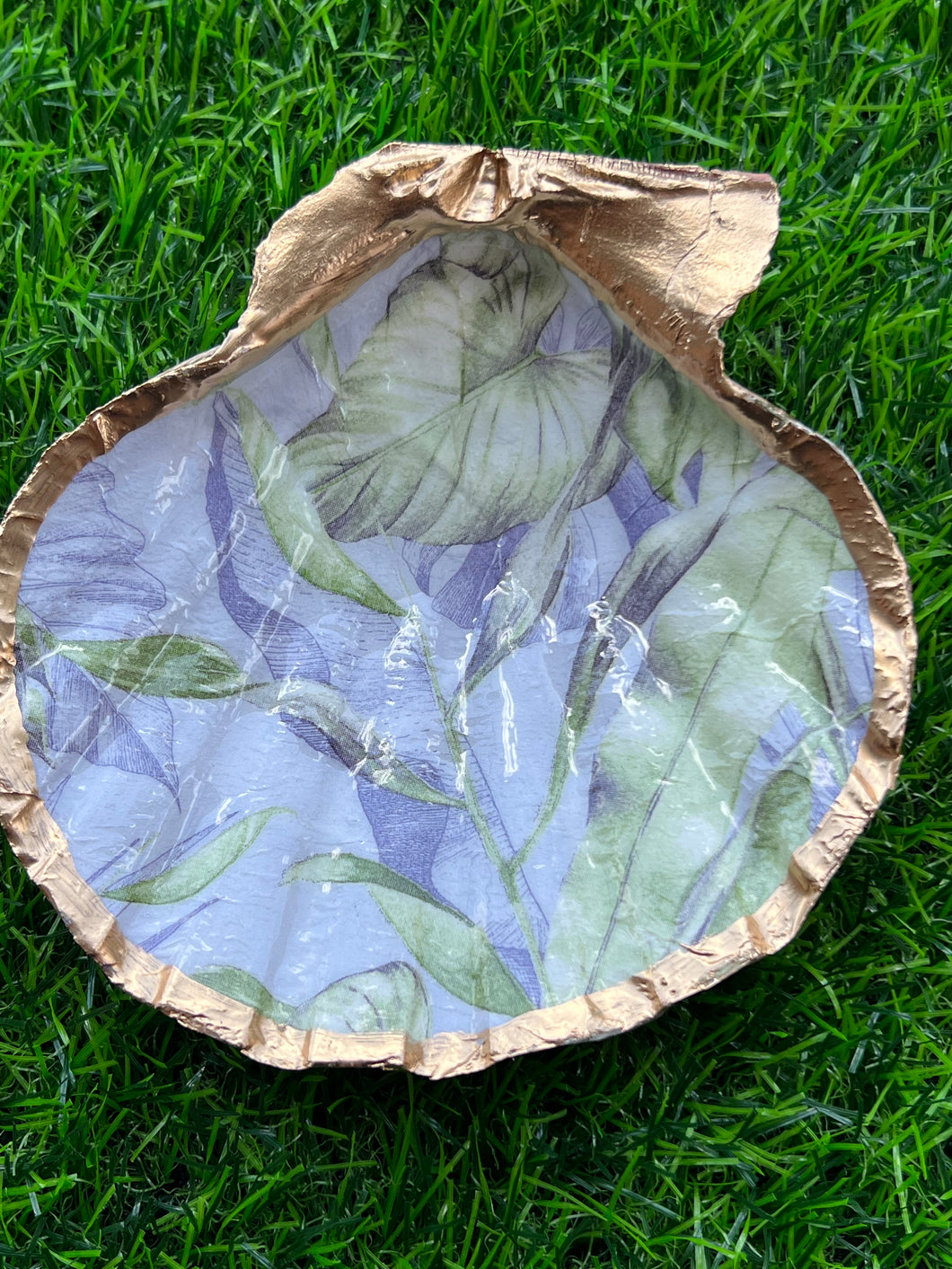 Lavender leaves Trinket Shell