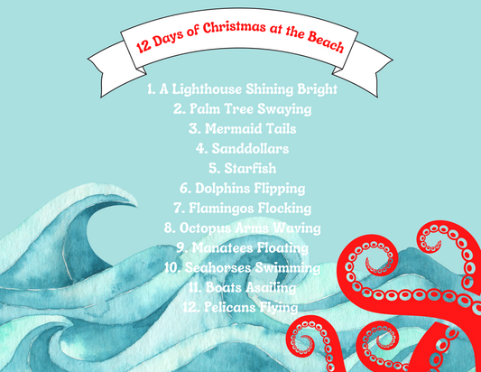 12 Days of Christmas Mini Shells Pack