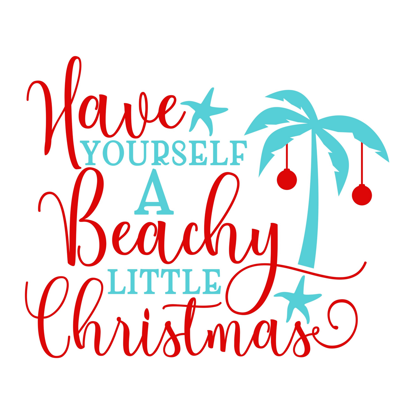 Coastal Christmas Hanging Shells