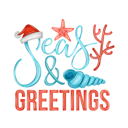 Coastal Christmas Mini Shell 6 pk