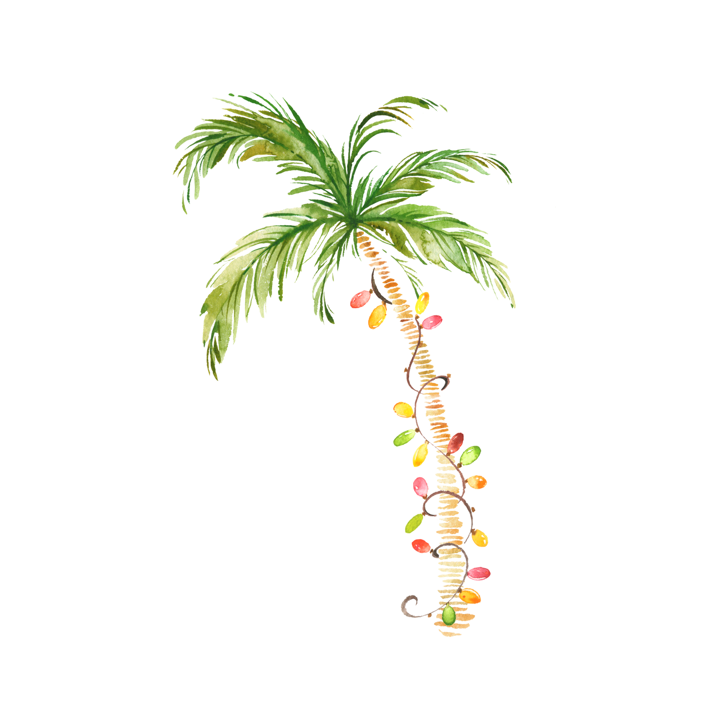 Palm Tree Hanging Shell