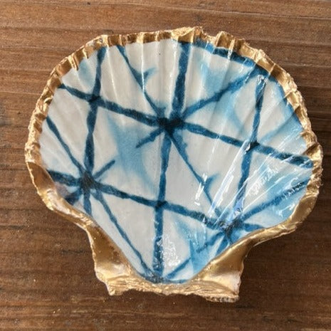 Blue Cross-Hatch Shell