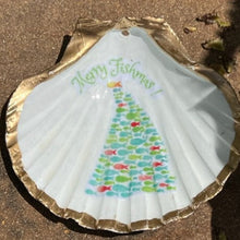 Load image into Gallery viewer, Beachy Christmas Trees Shells
