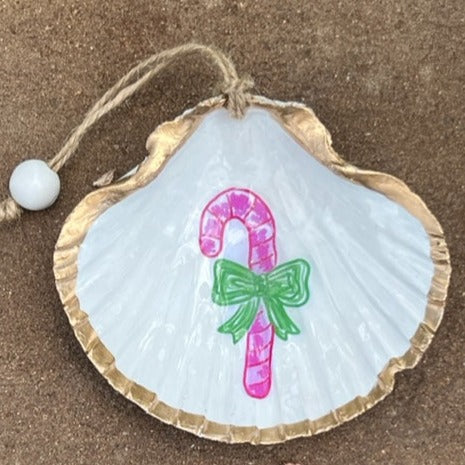 Pink and Green Kind of Christmas Shells