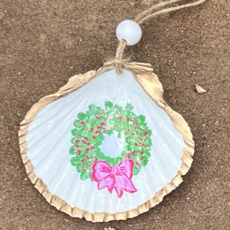 Pink and Green Kind of Christmas Shells