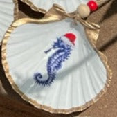 Santa's Sea Creatures Hanging Shells