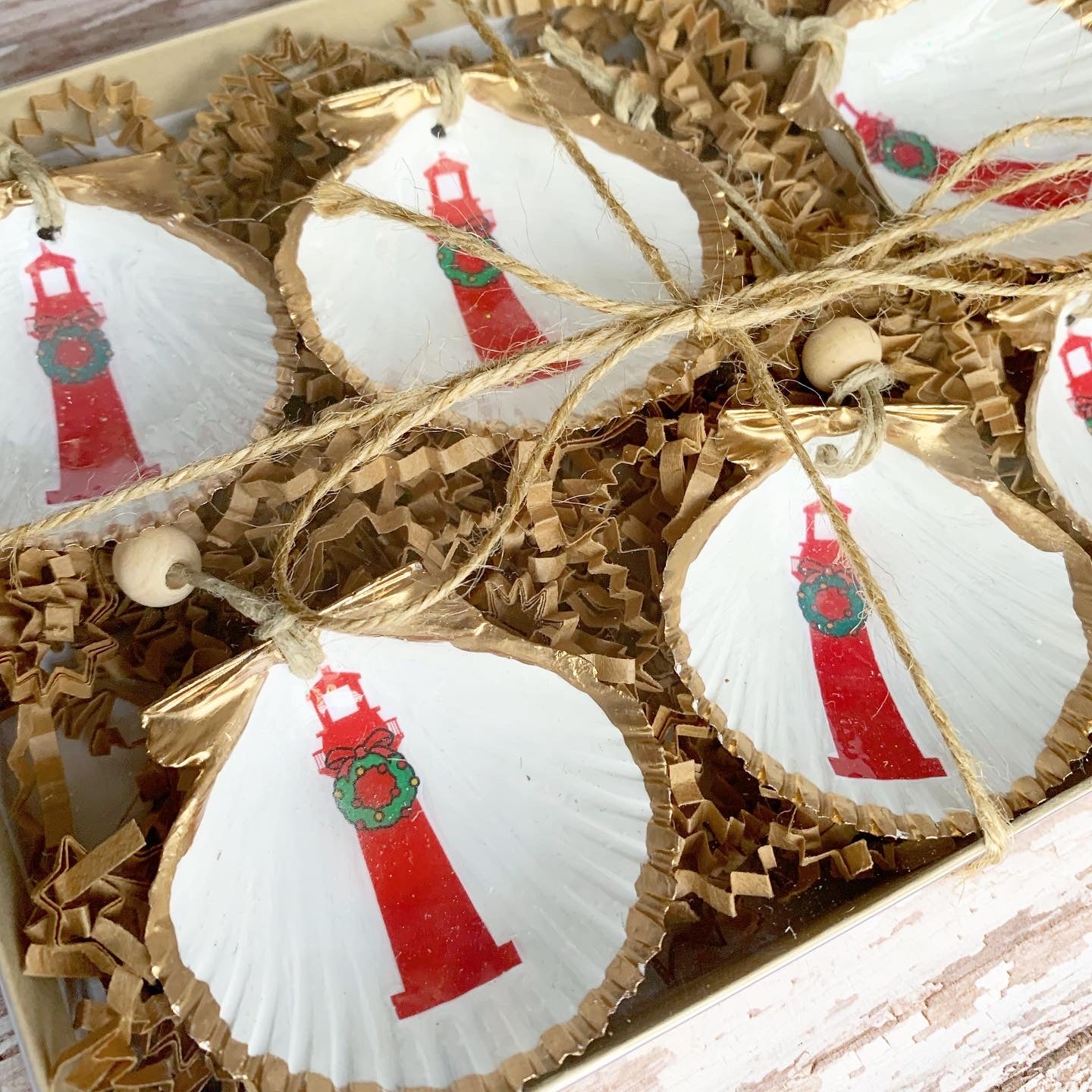 Jupiter Lighthouse Mini Shell 6 pk