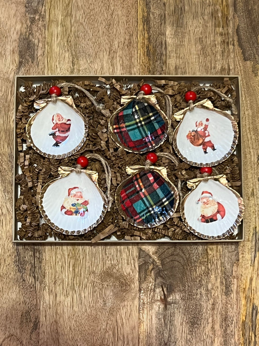 Santa Tartan Mini 6 Pack
