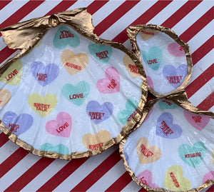 Candy Hearts Trinket Shells