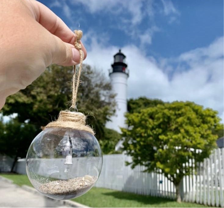 Key West Lighthouse Sandy Ball