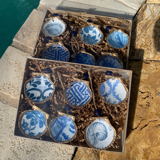 Blue & White Mini 6 Pack