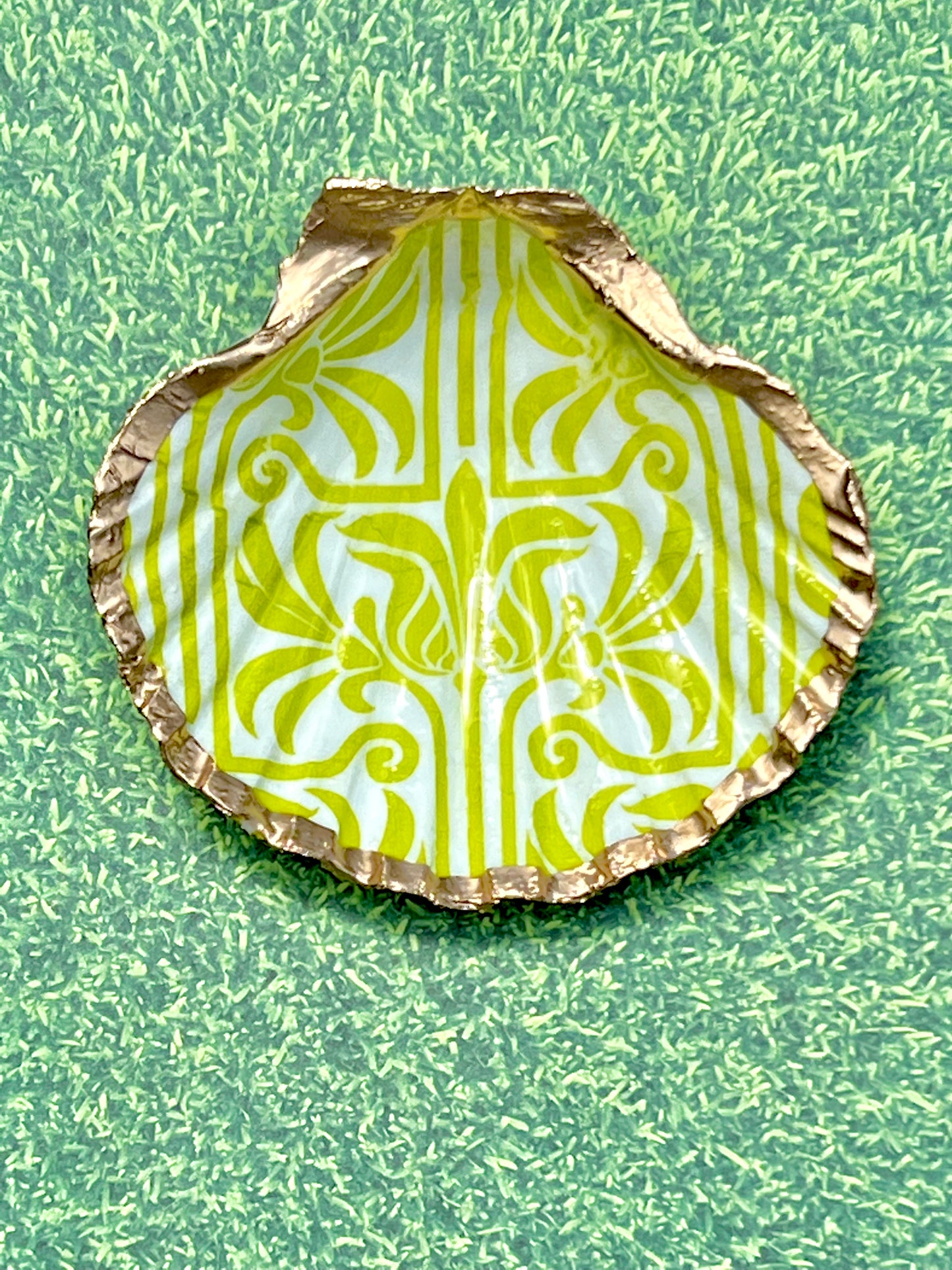Preppy Lime Trinket Shell